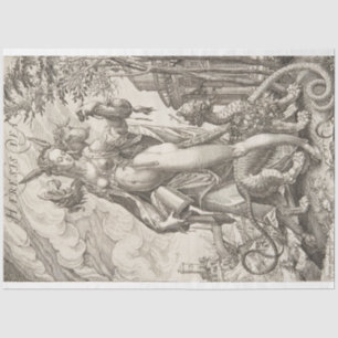 Antonius Eisenhoit - Haeresis Dea Decoupage Paper Seidenpapier