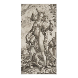Antonius Eisenhoit - Haeresis Dea Hochglanzposter Poster