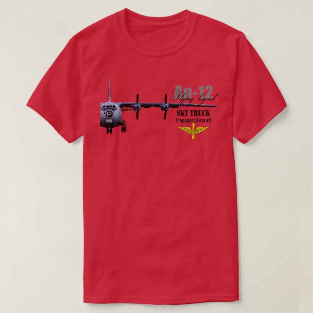 Antonov 12 4 T-Shirt (Design vorne)