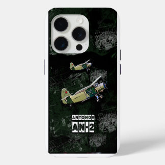 Antonov AN2 Handy-Fall für russische Flugzeuge iPhone 15 Pro Hülle