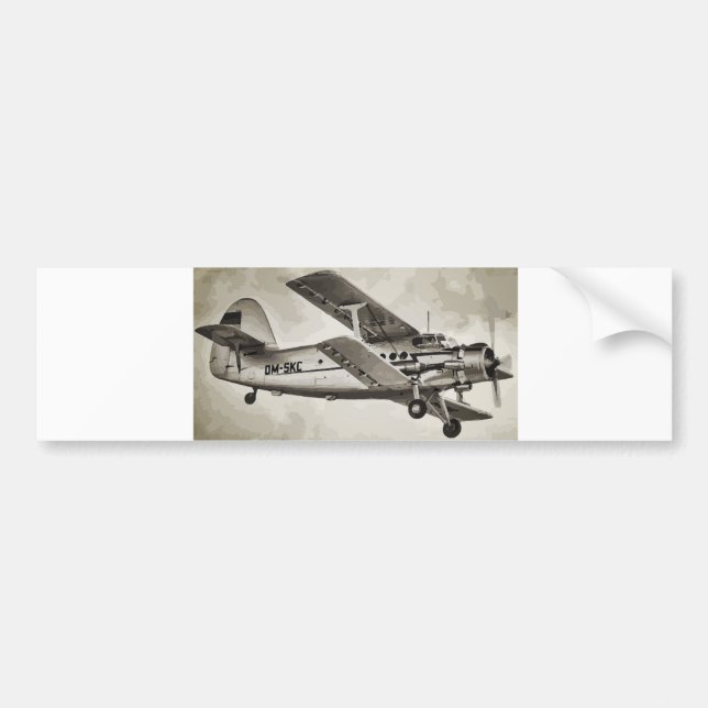 Antonov an-2 autoaufkleber (Vorne)