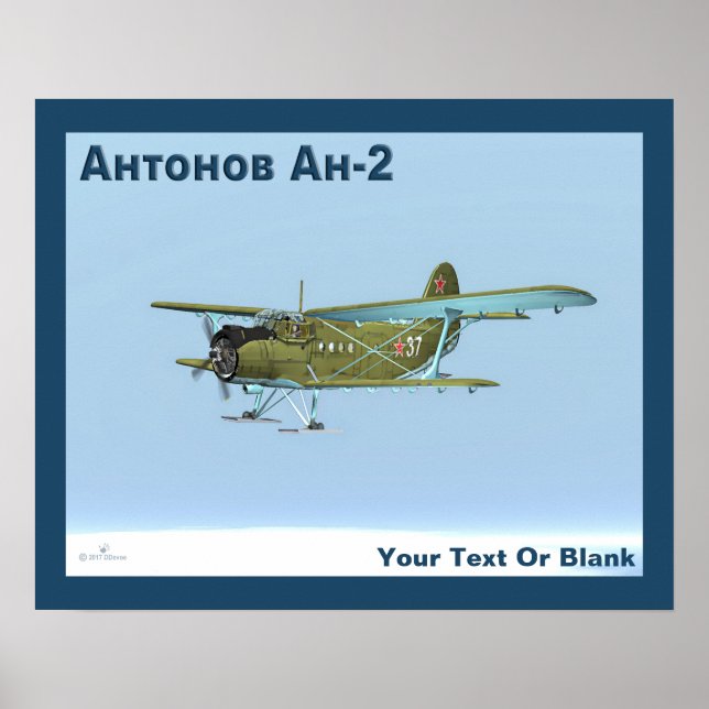 Antonov An-2 Poster (Vorne)