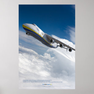 Antonow An-225 Mrija: Das größte Flugzeug der Welt Poster