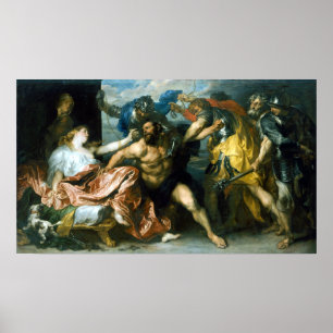 Antony van Dyck Samson und Delilah Poster