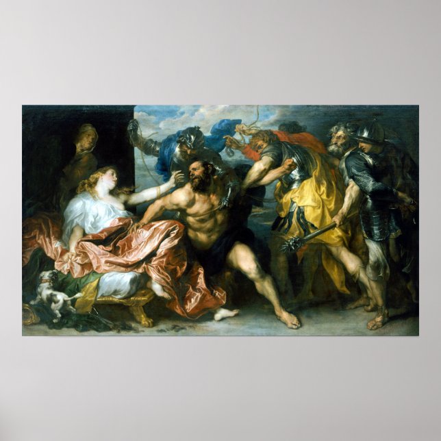 Antony van Dyck Samson und Delilah Poster (Vorne)