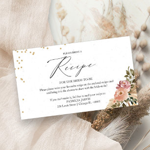 Antrag auf Brautparty von Boho Floral Begleitkarte