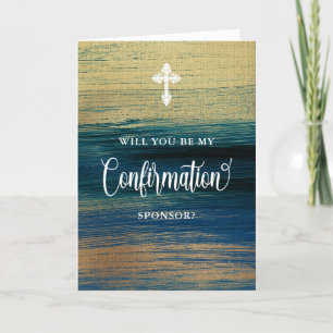 Antrag auf Gold- und Blue-Confirmation-Sponsor Karte