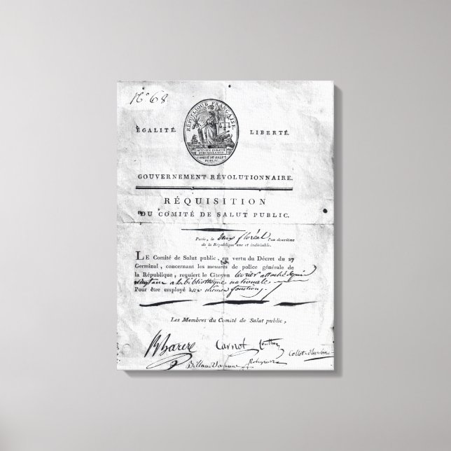 Antrag des Ausschusses der Öffentlichkeit Leinwanddruck (Vorderseite)