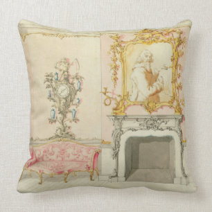 Antrag für einen zeichnenden Rauminnenraum, Kissen