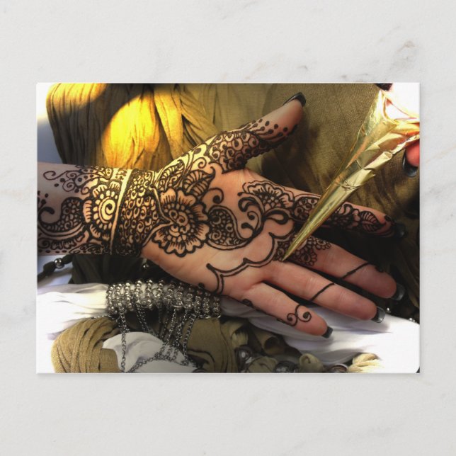 Antrag Henna Postkarte (Vorderseite)