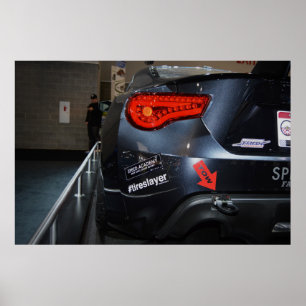 Antrieb-Auto des Scions-FRS Poster