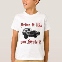 Antrieb, den es Sie mag, stahl es - muscle Auto