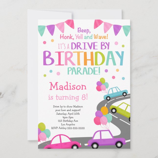 Antrieb durch Einladung, Quarantäne Einladung (Vorderseite)