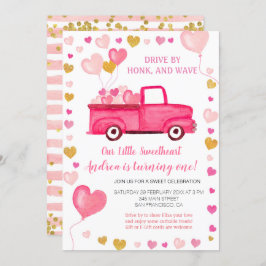 Antrieb durch Valentine Baby Shooter Einladung