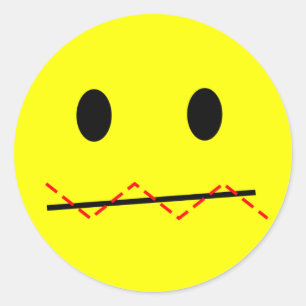 'Antrieb-Kontrolle GESICHTS-AUFKLEBER Runder Aufkleber