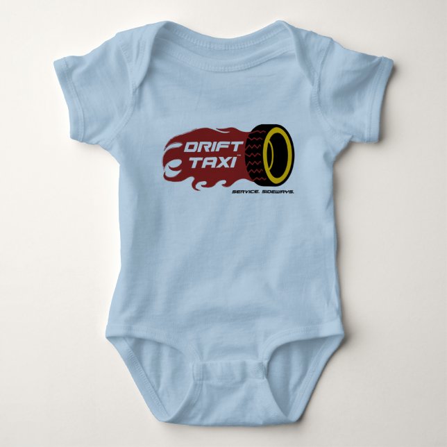 Antrieb-Taxi-Baby-Bodysuit Baby Strampler (Vorderseite)