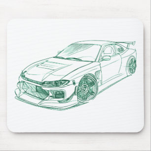 Antriebgewohnheit Nis Silvia S15 Mousepad