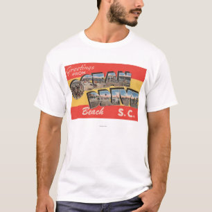 Antriebs-Strand South Carolina - Ozean T-Shirt