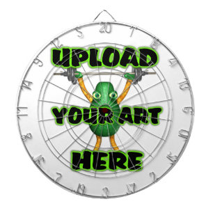 Antriebskraftkunst zur Dartscheibe