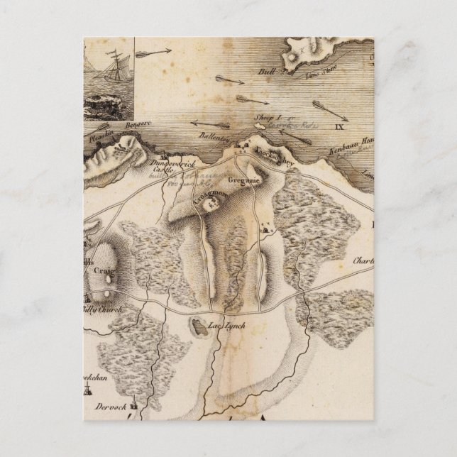 Antrim, Raghery Postkarte (Vorderseite)