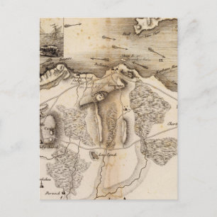 Antrim, Raghery Postkarte