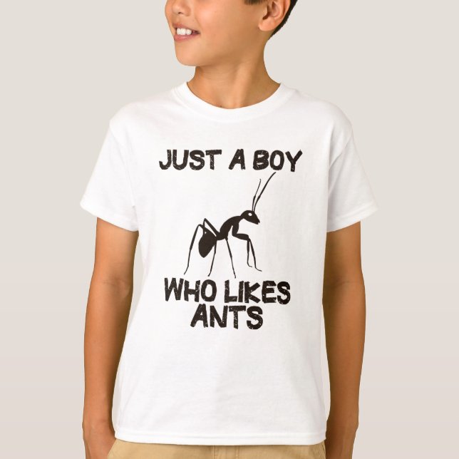 Ants Ant Behalte Ant Farm Funny Zitat Geschenke Bo T-Shirt (Vorderseite)