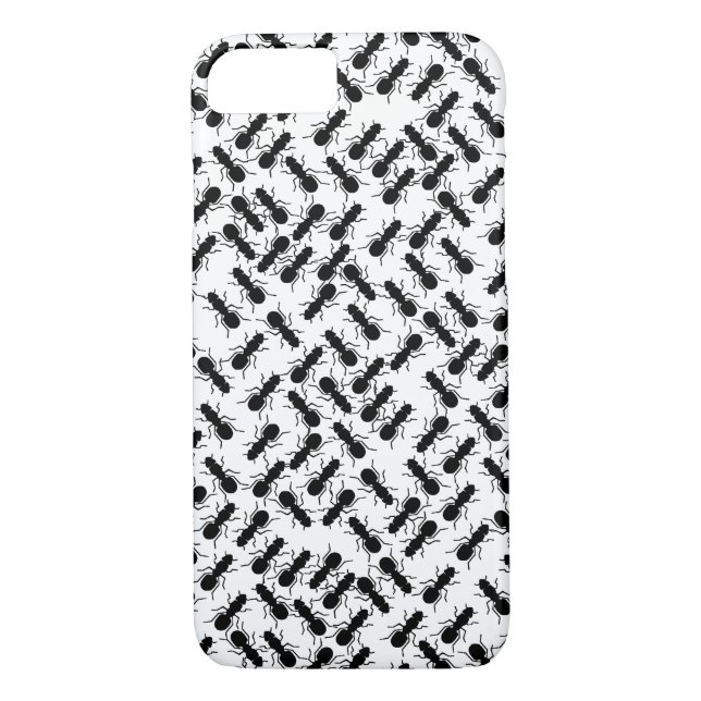 Ants Crawling Insect Pattern Case-Mate iPhone Hülle (Rückseite)