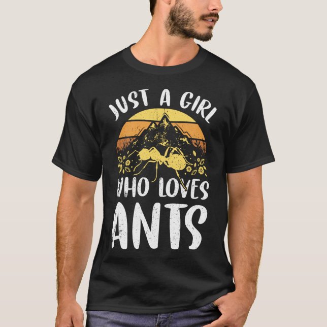 Ants Insects Käfer Bug Entomologie T-Shirt (Vorderseite)
