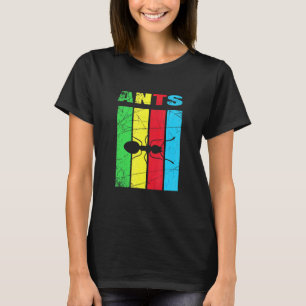 Ants Retro Ant Farm Anthill Ant Vintag T-Shirt