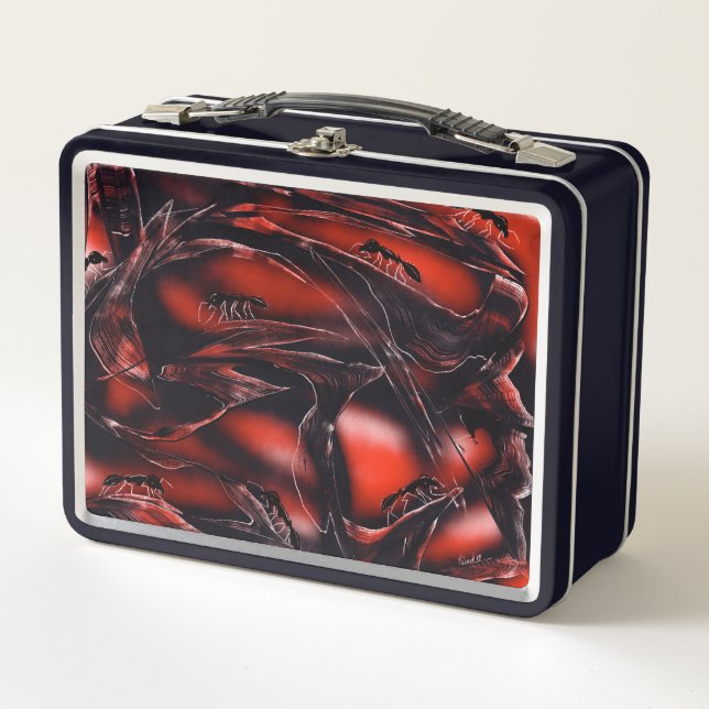 Antsy Ants Metall Brotdose (Vorderseite)