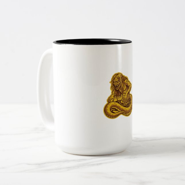 Antu Banyu Zweifarbige Tasse (Vorderseite Links)