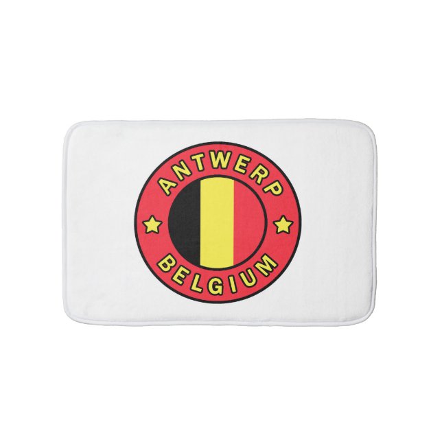 Antwerpen Belgien Badematte (Vorderseite)