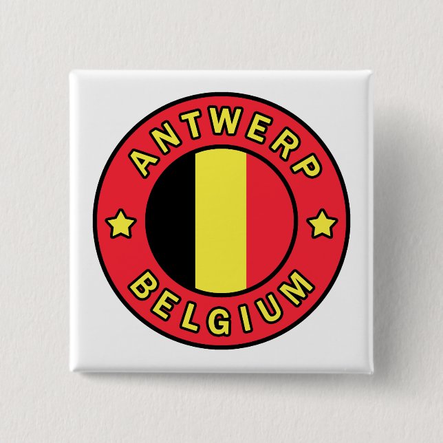 Antwerpen Belgien Button (Vorderseite)