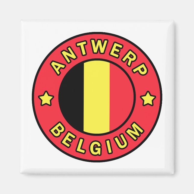 Antwerpen Belgien Magnet (Vorne)