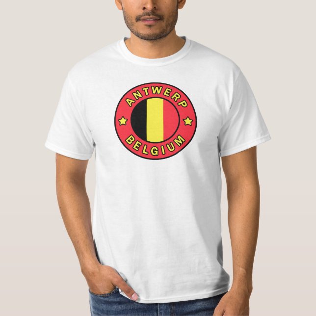 Antwerpen Belgien T-Shirt (Vorderseite)