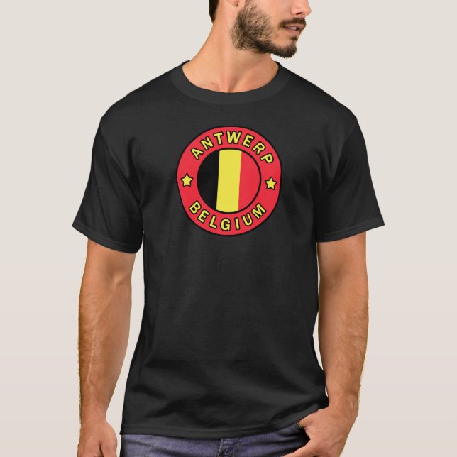 Antwerpen Belgien T-Shirt (Vorderseite)