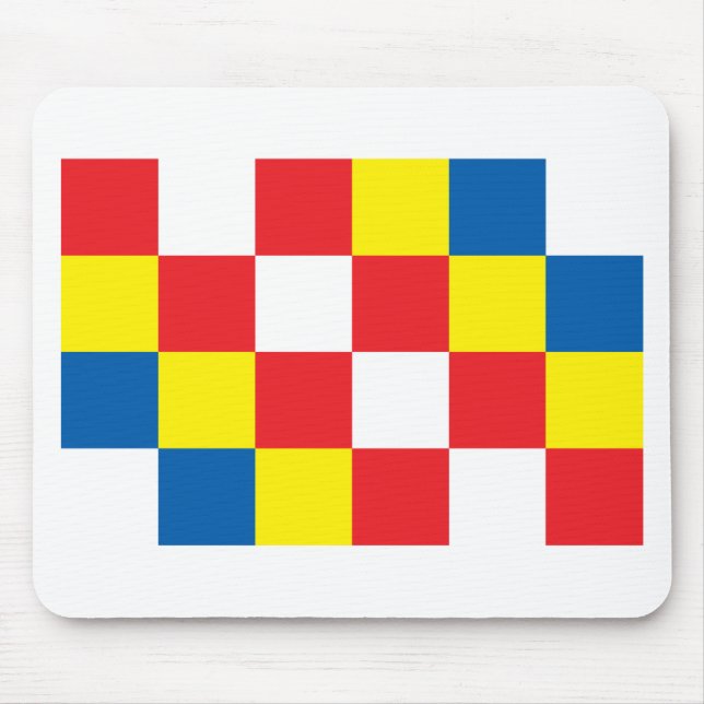 Antwerpen-Flagge Mousepad (Vorne)