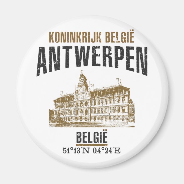 Antwerpen Magnet (Vorne)
