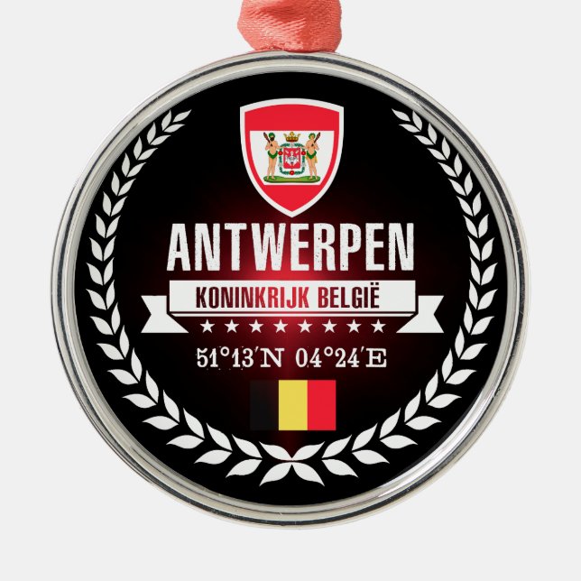 Antwerpen Ornament Aus Metall (Vorne)