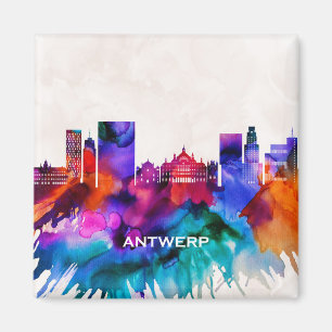Antwerpener Skyline Magnet
