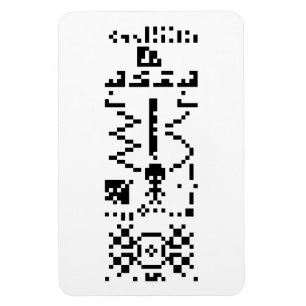 Antwort auf die binäre Meldung von Arecibo Magnet