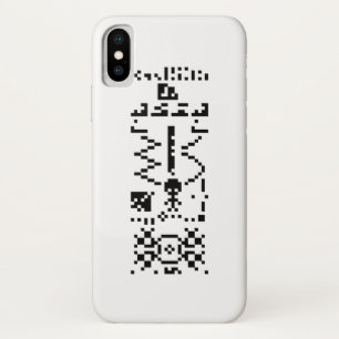Antwort auf die Binary-Message von Arecibo Case-Mate iPhone Hülle