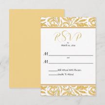 Antwort auf Hochzeiten im Stile Gold und Black Ele