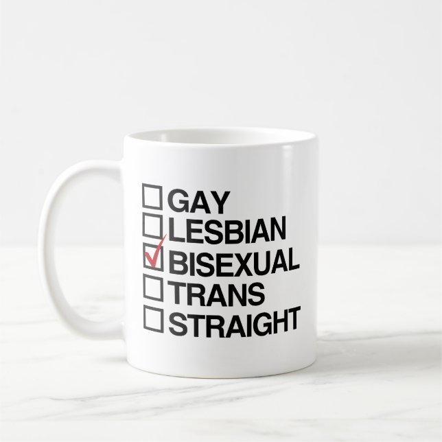 ANTWORT BISEXUAL -.png Kaffeetasse (Links)