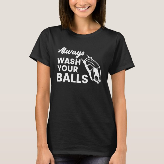 Antwort: Golf Golfing Player Golfer Coach Graphi T-Shirt (Vorderseite)