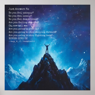 Antwort Nr. (Tür 1053) Poster