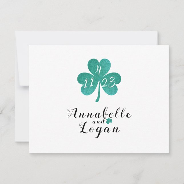 Antwortkarte Ankündigung (Vorderseite)