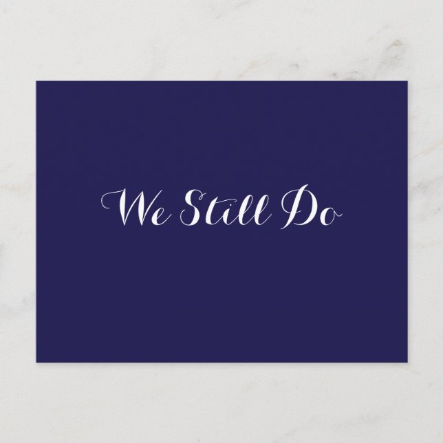 Antwortkarte Einladungspostkarte (Vorderseite)