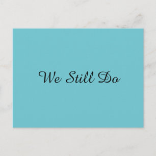 Antwortkarte Einladungspostkarte