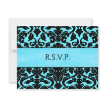 Antwortkarte für Blau und Schwarz